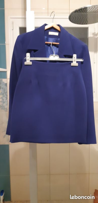 Tailleur graffity's bleu electrique (image 2)