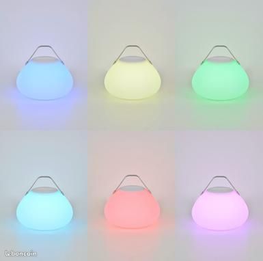 Grande enceinte bluetooth + Lampe nomade NEUVE (image 2)