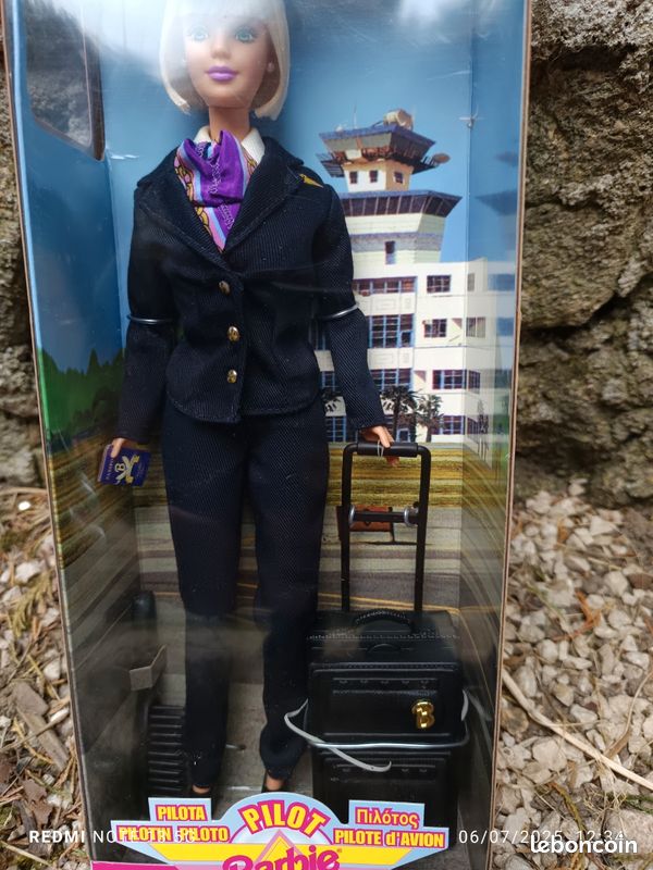 Barbie pilot d'avion Collection