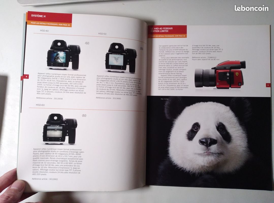Catalogue Produits Hasselblad, vers 2012/2015 Livres - Main Image