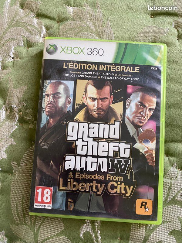 GTA IV + Episodes From Liberty City – Édition Intégrale – Xbox 360 – Complet PAL FR