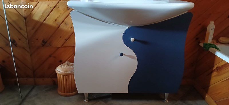 Vends meuble de salle de bain + vasque + mitigeur (image 2)