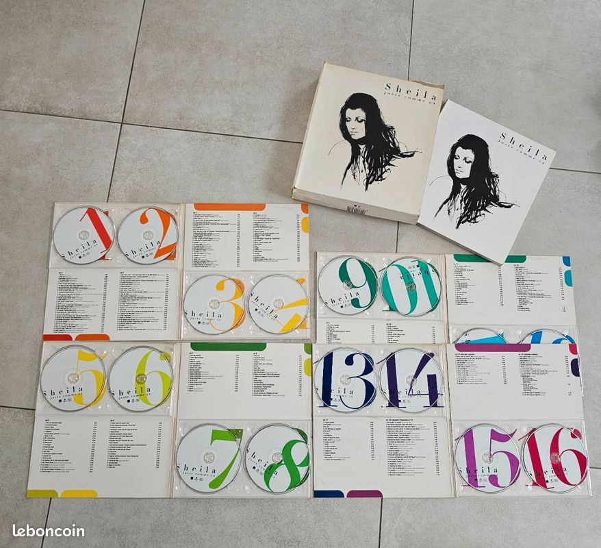 Collection disque et cd sheila (image 1)