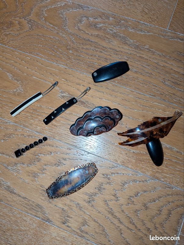 Lot de 8 barrettes cheveux Alexandre (image 1)