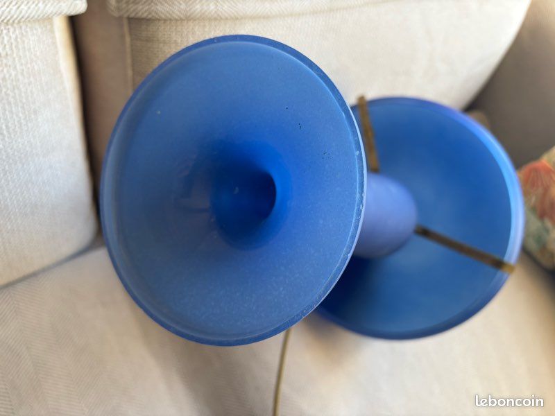 Lampe champignon en verre (image 6)