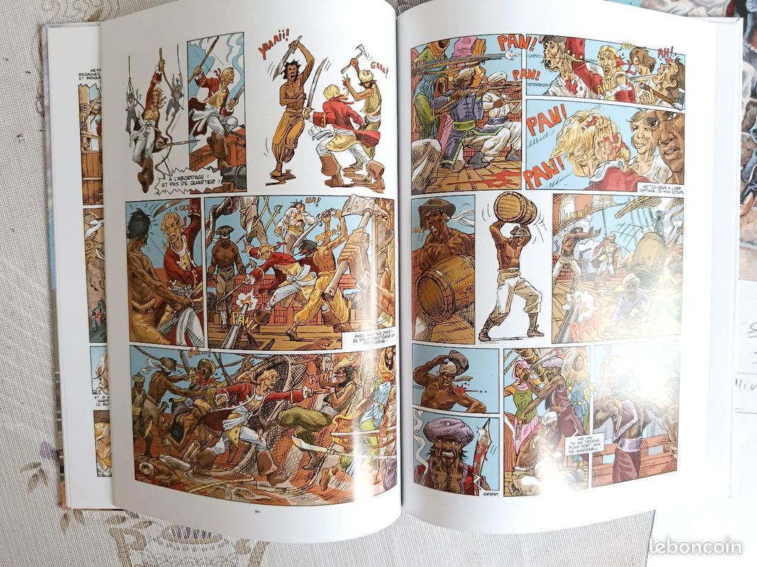 BD long Ben dédicacée + original (image 9)