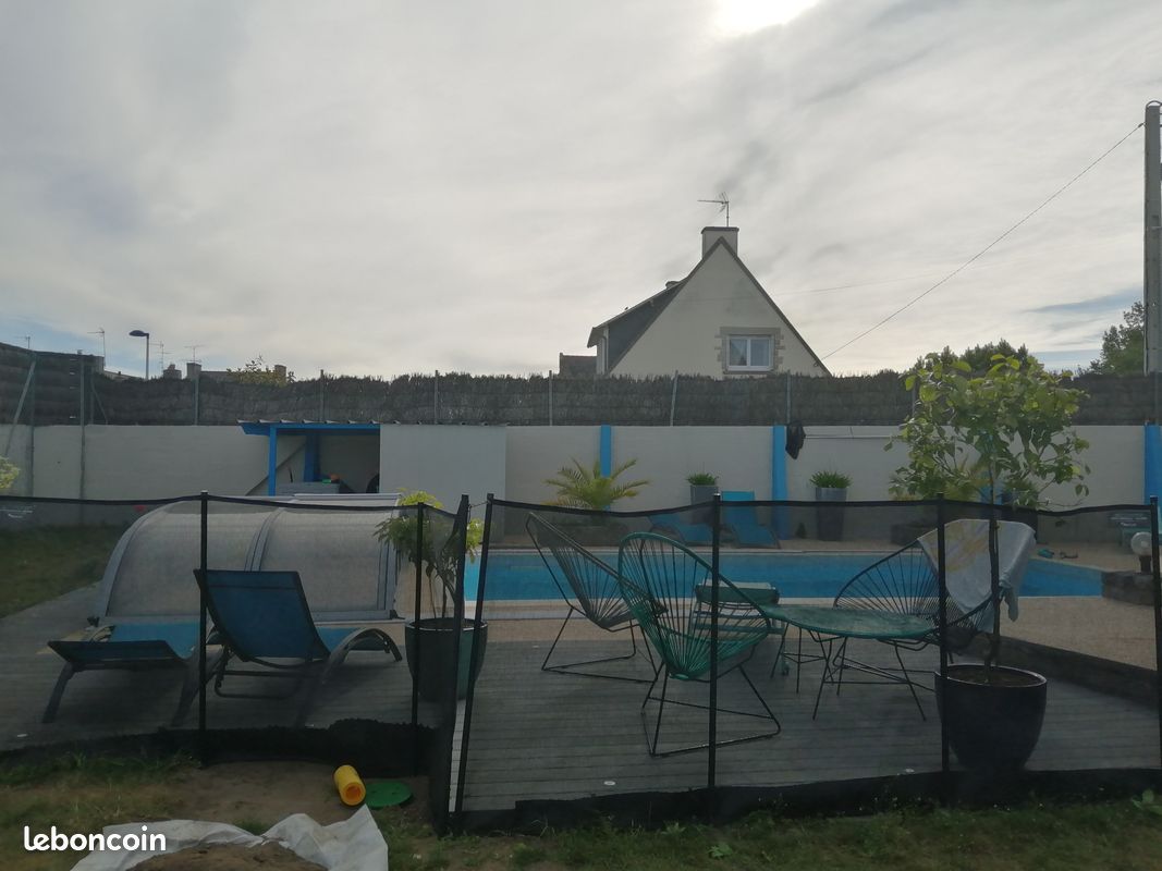 Barrière sécurité pour piscine aqualux 2x3.20m, h 1.25 (image 1)
