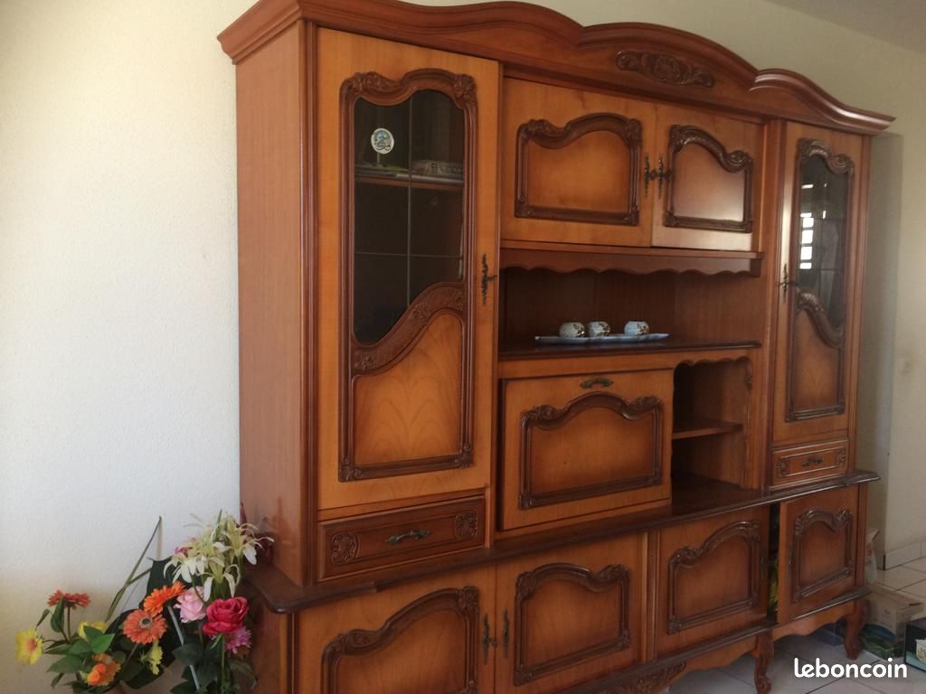 URGENT Living en bois a vendre (image 1)