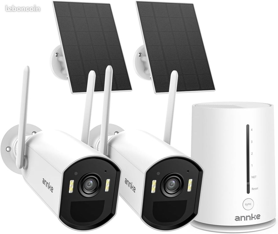 ieGeek 2K Caera Surveillance WiFi Exterieure sans Fil - 360° PTZ ieGeek 2K Caera Surveillance WiFi Exterieure sans Fil - 360° PTZ