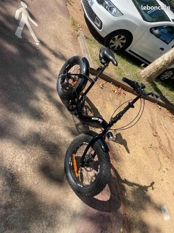 Vélo pliant fatbike frein à disque (image 1)