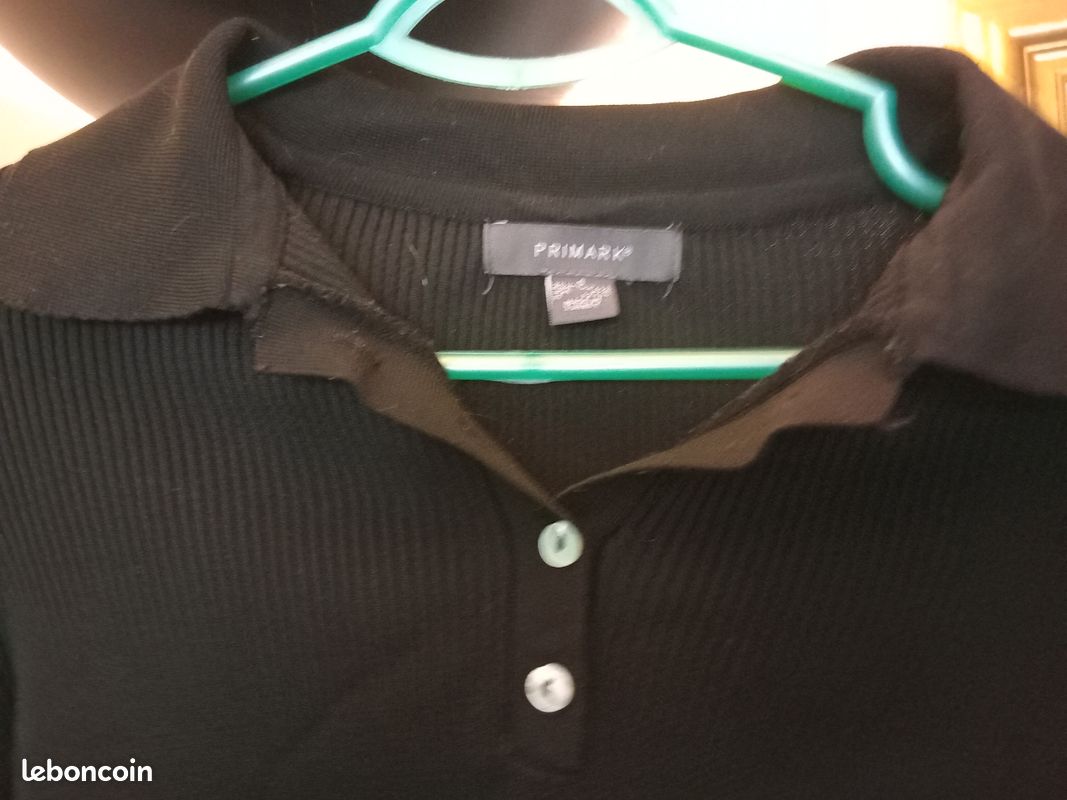 Haut manches longues tunisien côtelé Primark t 36 en parfait état (image 2)