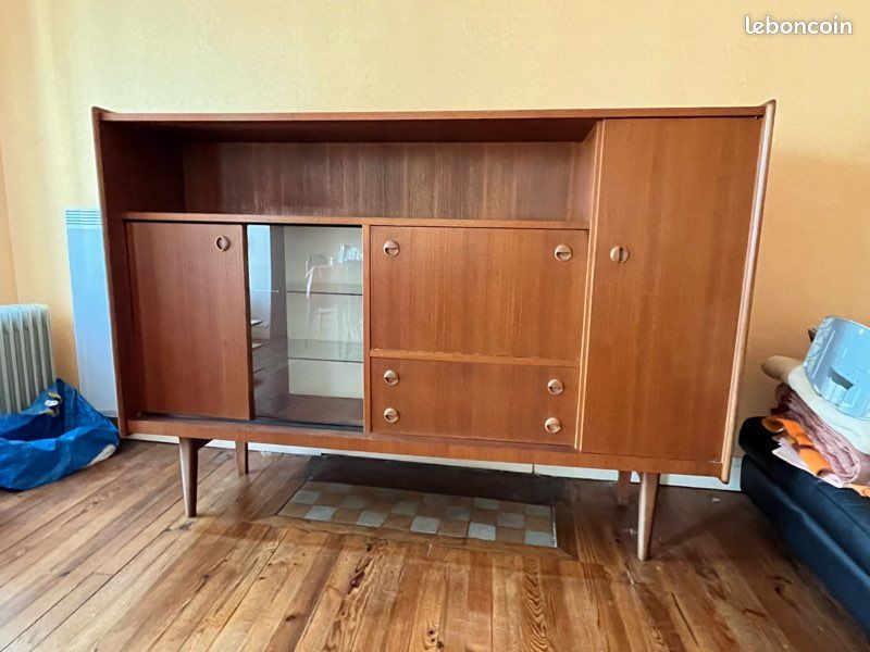 Buffet vintage LB Kofod Larsen années 60 (image 1)