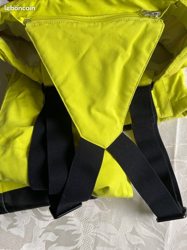 Pantalon de ski jaune, 12 McKinley Sport Plein air