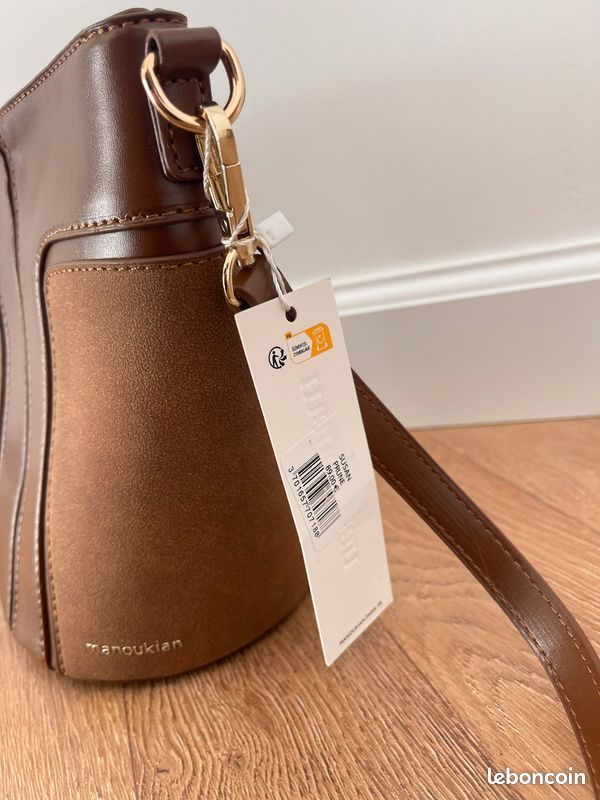 Alain Manoukian Handbag Sac Seau Manoukian Sac Seau En Cuir Mya