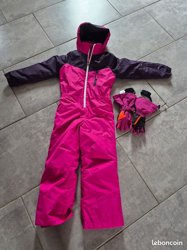 Combinaison de ski enfant 125 cm avec gants (image 2)