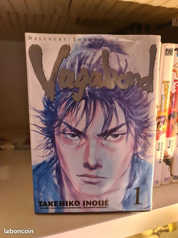 Manga Vagabond de Takehiko Inoue Tome 1 er 2 edition Tonkam (image 2)