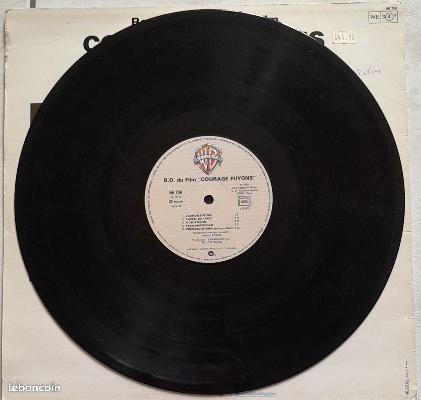 Vinyle film Courage fuyons (image 2)