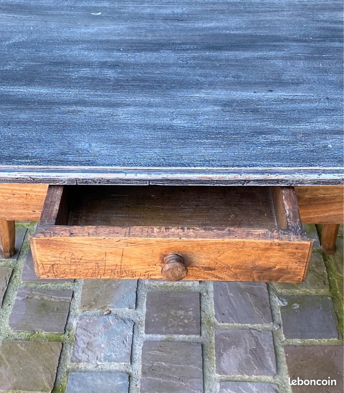 Table bonheur du jour Louis XV patinée (image 4)