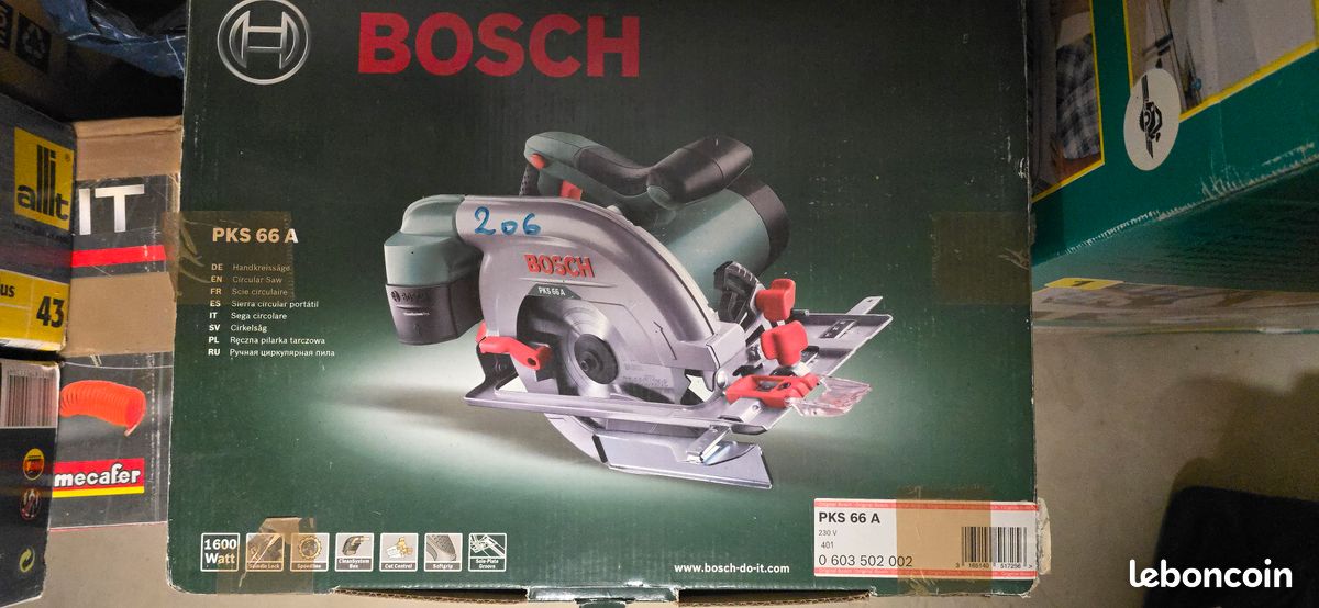 Scie Circulaire Bosch PKS 66 A (image 1)
