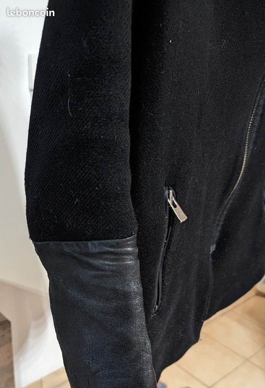 Manteau capuche SANDRO taille S ( 36) (image 2)