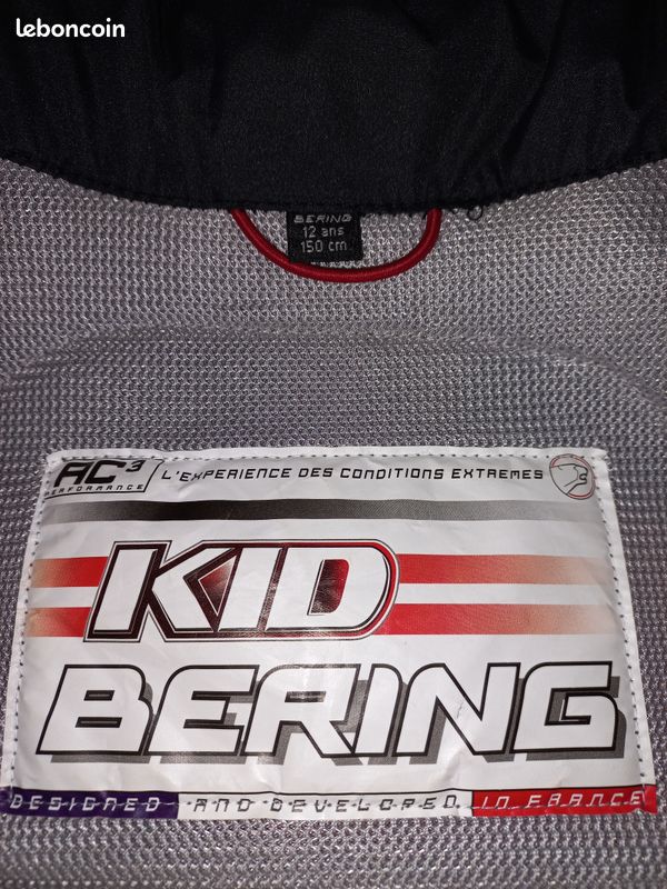 BLOUSON MOTO/SCOOTER BERING 12 ans JAMAIS PORTE (image 3)