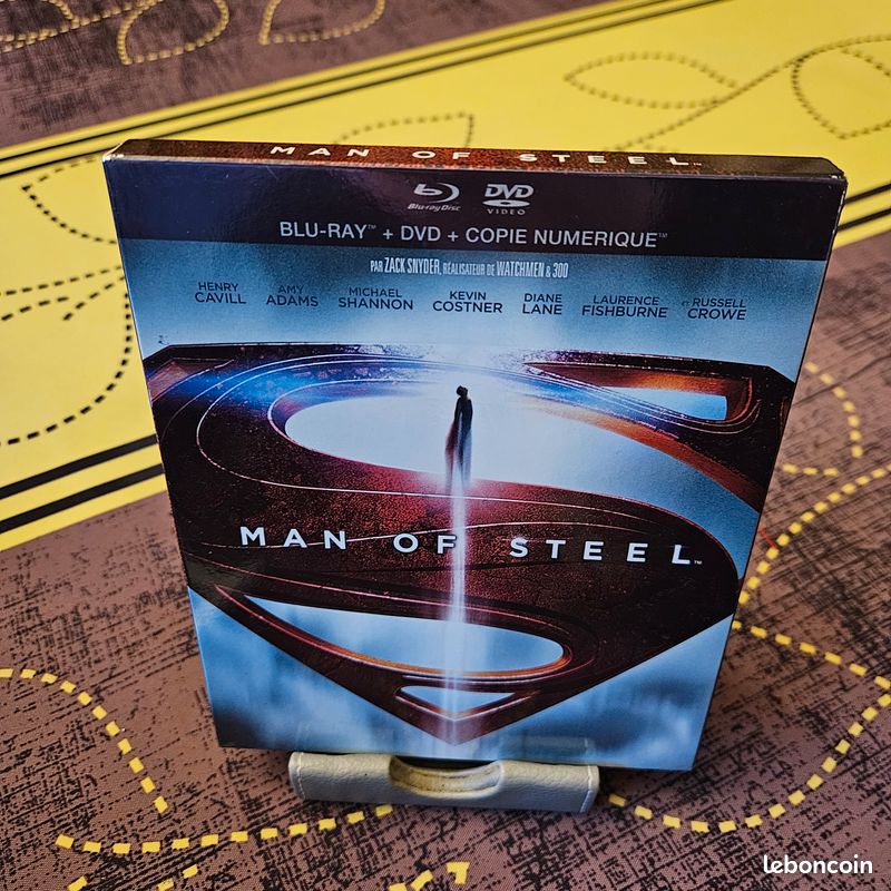Man of steel en blue ray DVD Films