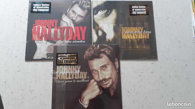 Disque vinyle 45 tour johnny hallyday d'occasion - Collection - leboncoin