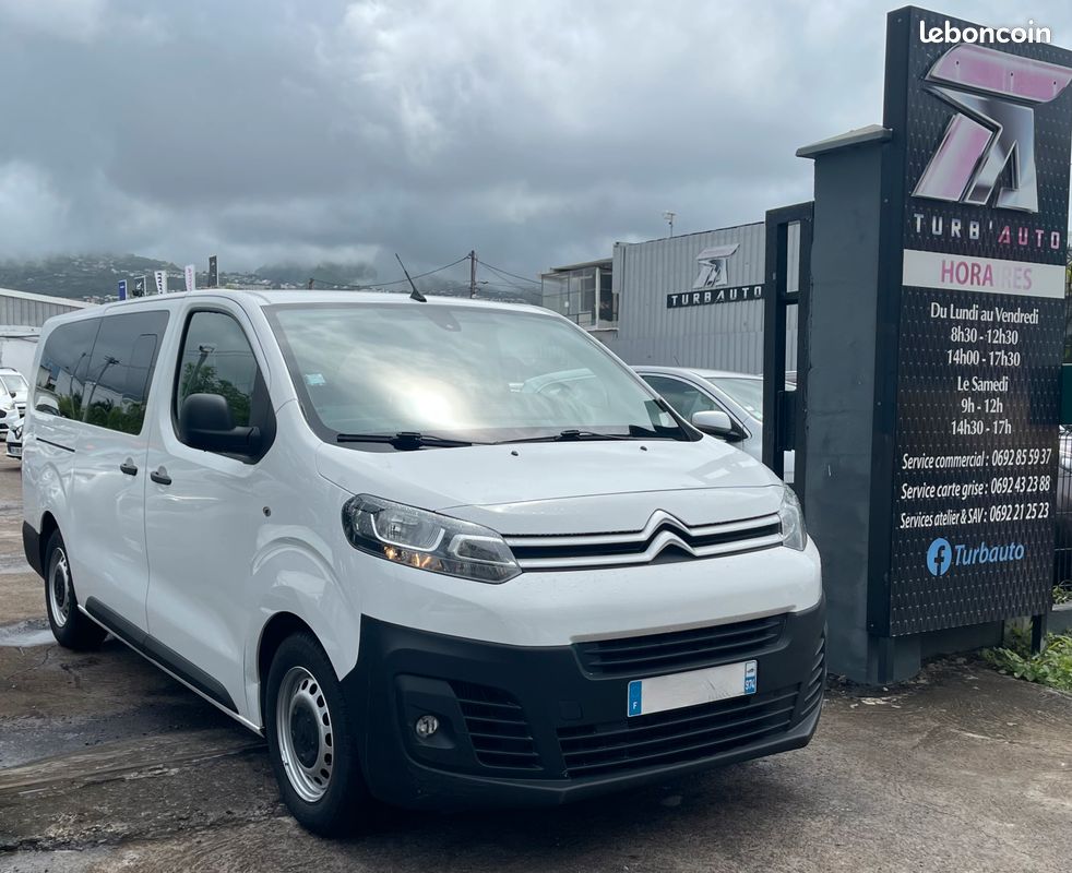 Citroen jumpy 1.6 bluehdi 116 cv "9 places LONG / 38 310 km" (image 1)