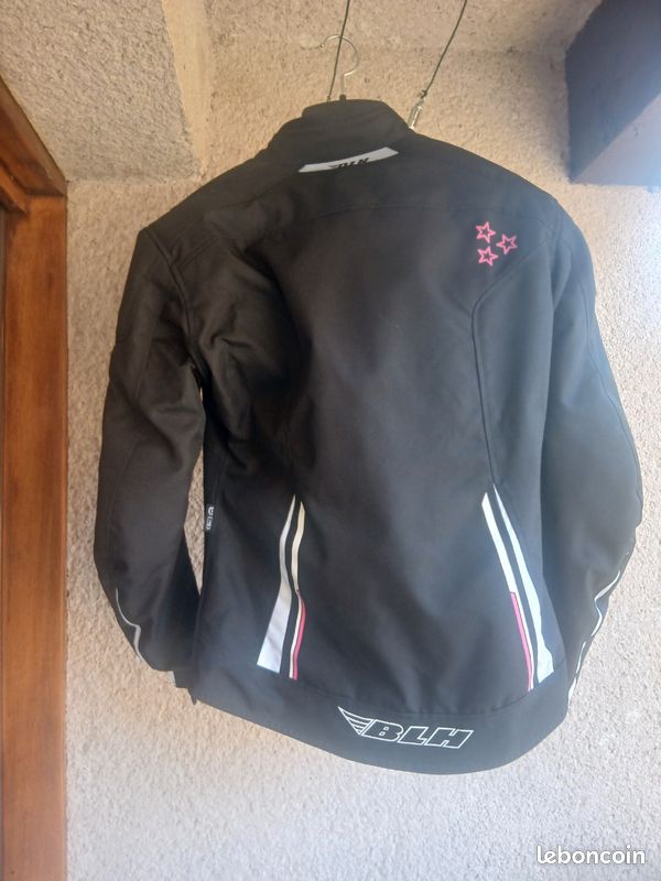 Blouson moto BLH femme taille xl (image 2)