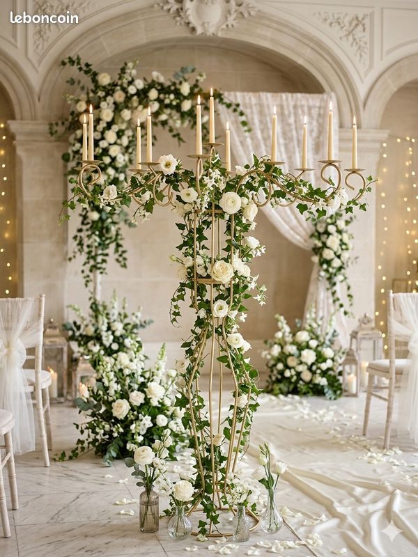 Chandelier 150 cm 16 bougies (image 1)