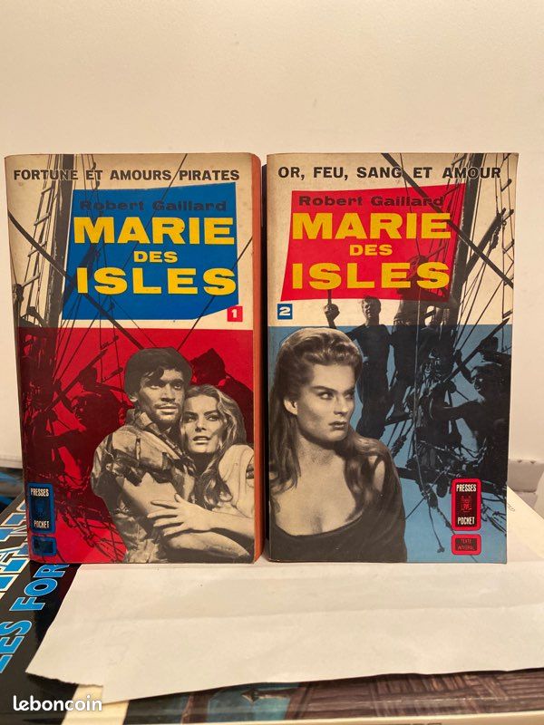 Lot 2 livres Marie des Isles de Robert Gaillard 1963 (image 1)
