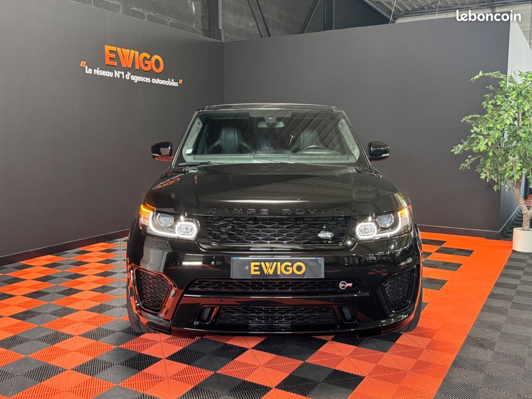 LAND ROVER RANGE ROVER SPORT V8 5.0 550 CH SVR / ORIGINE FRANCE / TOIT OUVRANT / MERIDIAN / CAMÉRA / SUIVI LAND ROVER COMPLEt (image 2)