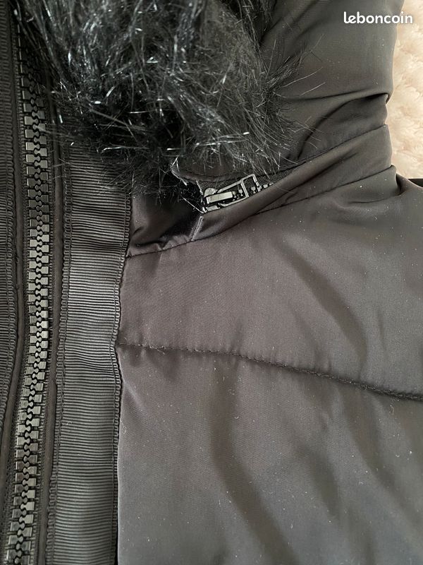 Doudoune noire Zara femme (image 7)