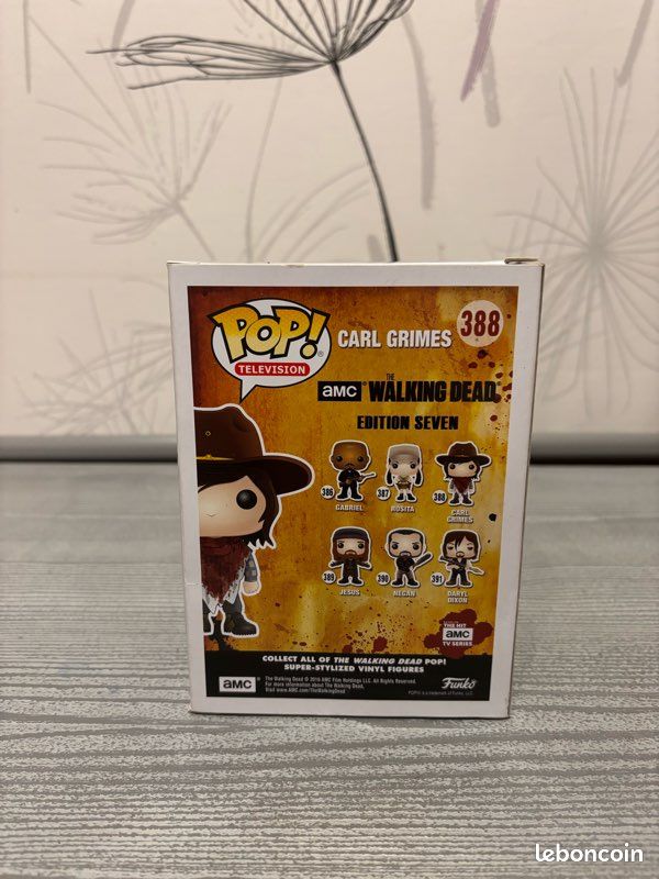 Funko Pop Carl Grimes #388 – The Walking Dead – Figurine Vinyl