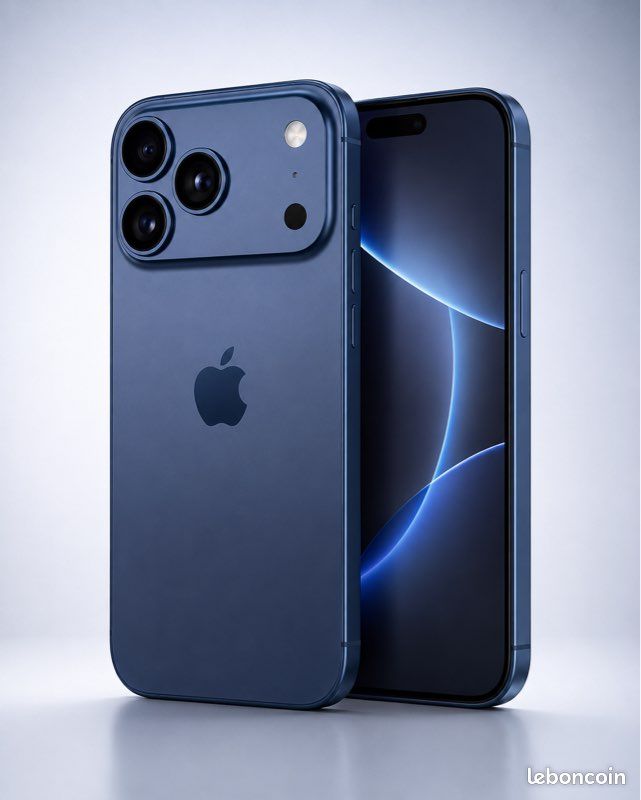 IPhone 17 pro Max 1to Bleu sous blister (image 1)