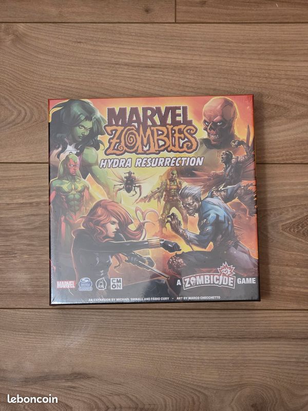 Extension Marvel Zombies – Hydra: Resurrection – Jeu De Société Cmon – Neuf