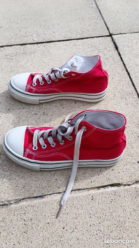 Chaussures montantes en toile 37 (image 1)