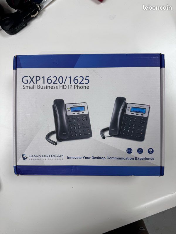 Téléphone IP Grandstream GXP1625 POE Comptes SIP