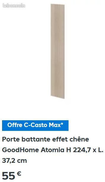 Tiroir et porte Atomia Castorama (image 2)