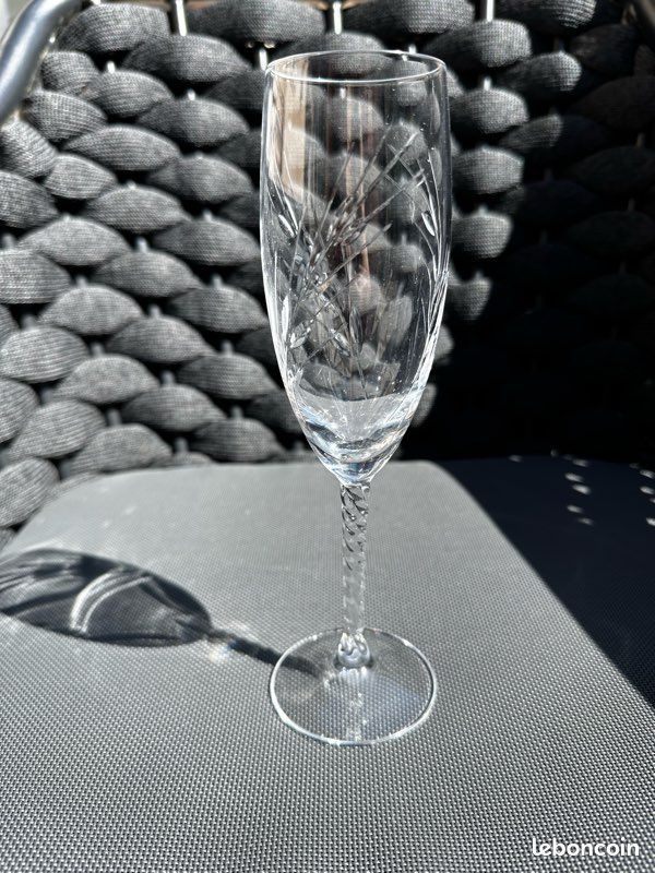 12 flûtes champagne Cristal d’Arques (image 3)
