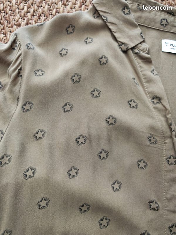 Chemisier fluide femme Pull & Bear – Taille L (image 3)