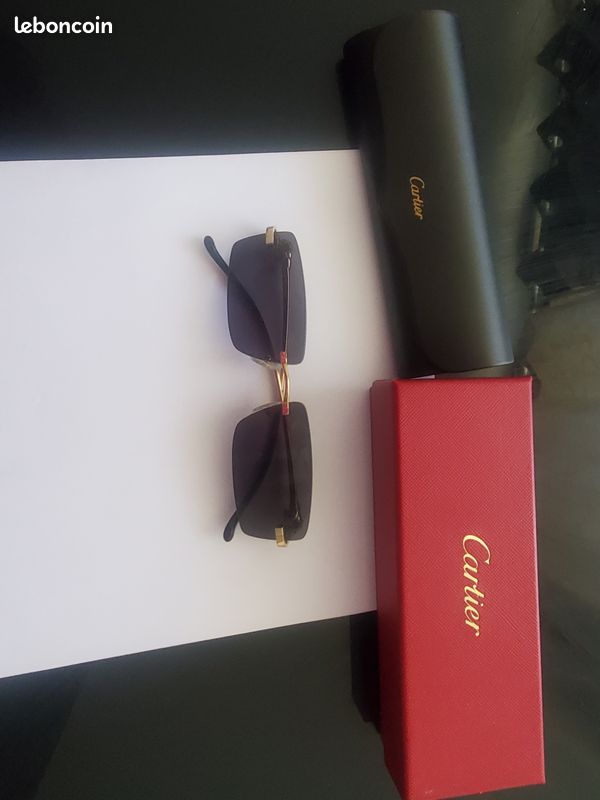 Lunette de soleil cartier homme ou femme (image 1)
