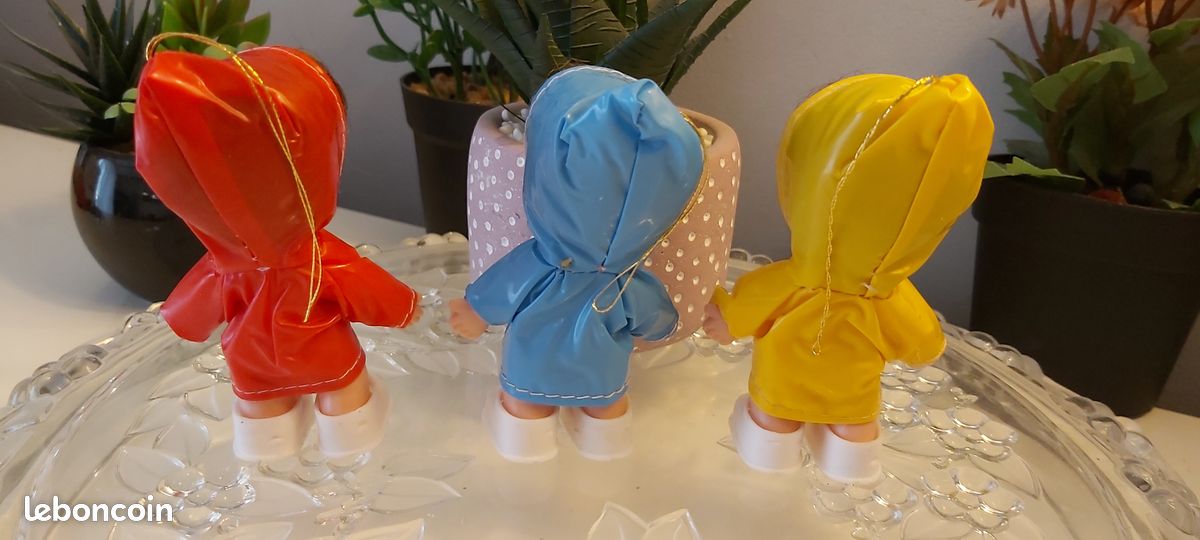 2 Anciens Poupons En Tissu – À Restaurer Ou Pour Pièces, Occasion