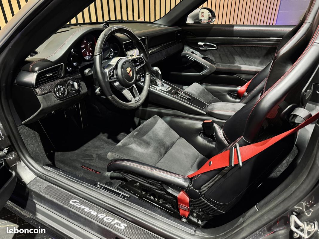 PORSCHE 911 CABRIOLET 991 (2) CARRERA 4 GTS Cabriolet 3.0 450 PDK 56KE D\'OPTIONS IMMAT FRANCE SUIVI PORSCHE (image 3)