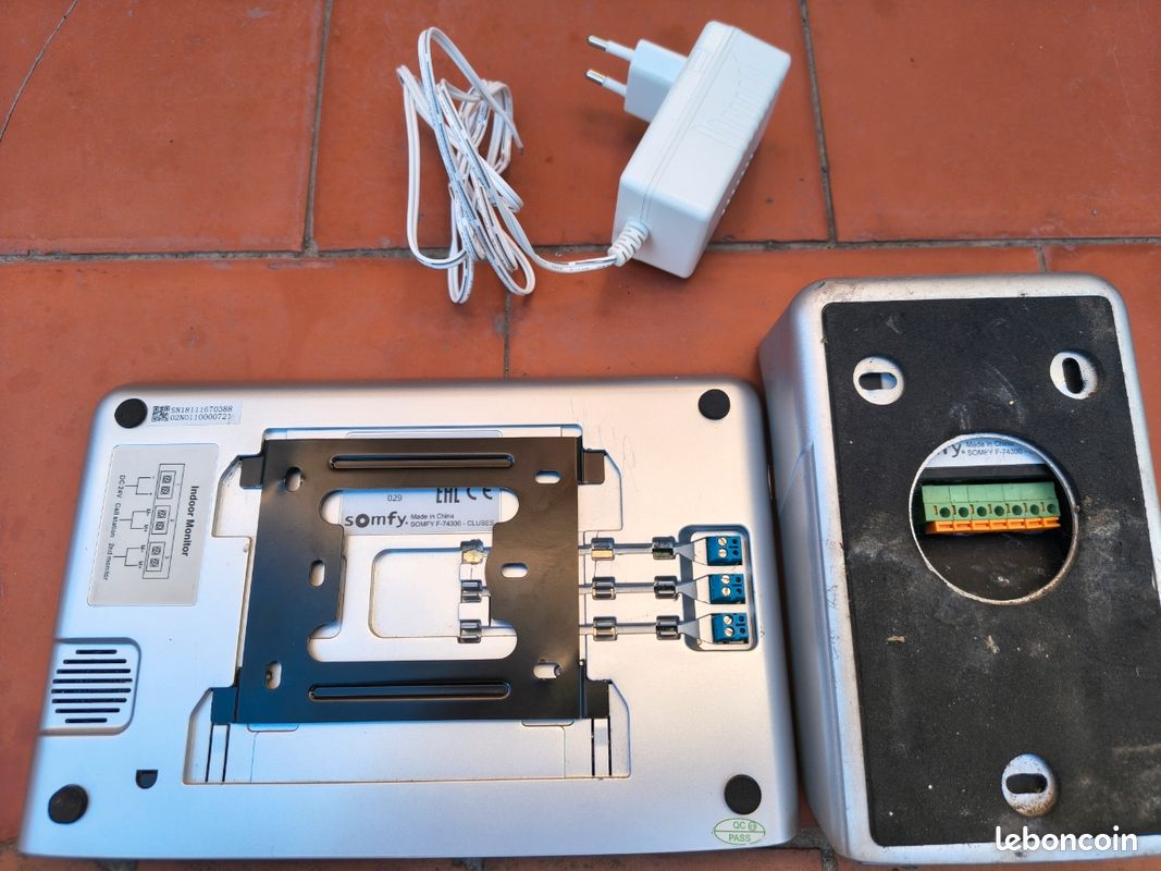 Visiophone Somfy V500 Probleme