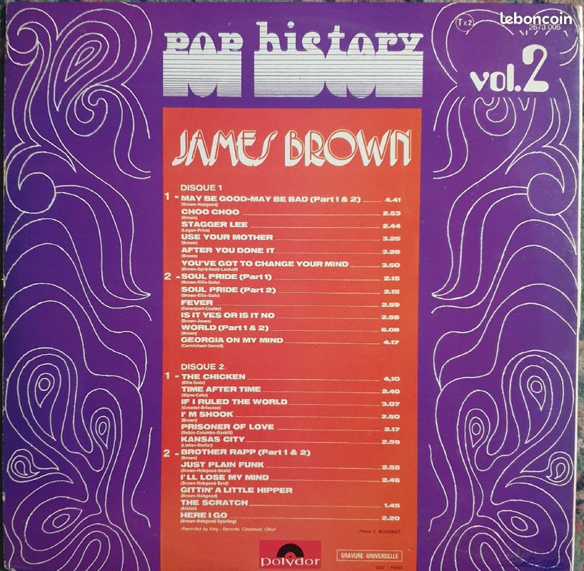 Vinyles 33T / James BROWN (image 3)