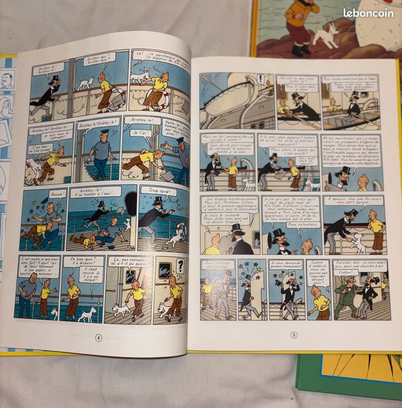 Lot de 3 BD Tintin – éditions Casterman (image 7)