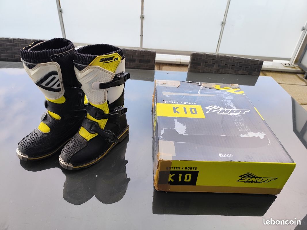 Bottes moto cross enfant taille 33 (image 1)