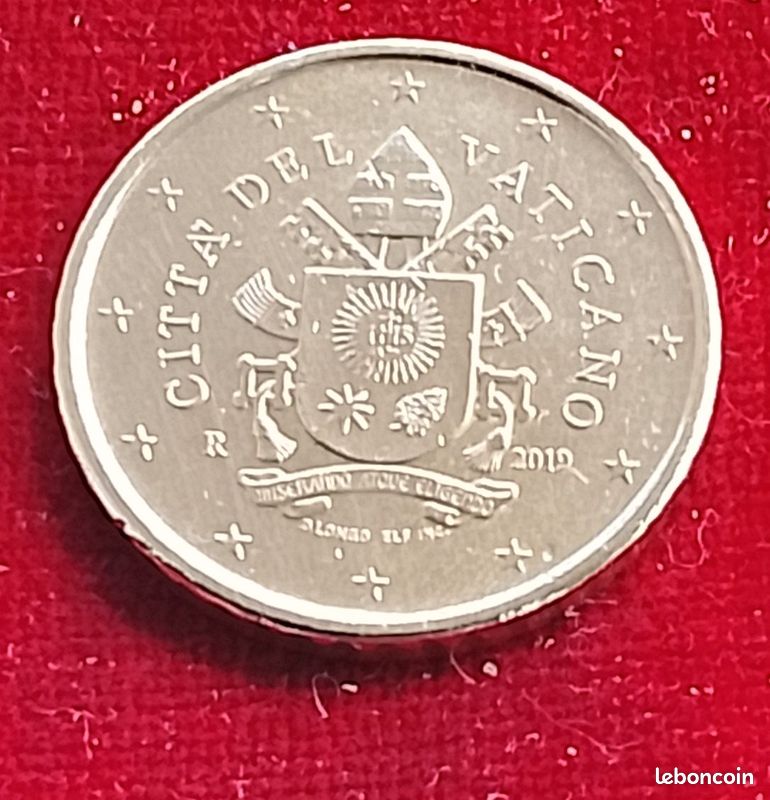 🇻🇦 2019 Vatican - 50 Ctm ( Armoirie ) (image 4)