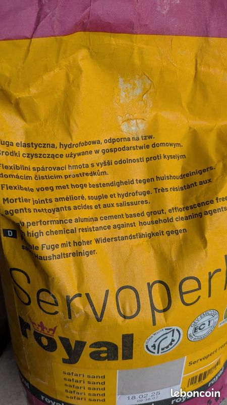 Joint de carrelage sable (image 2)